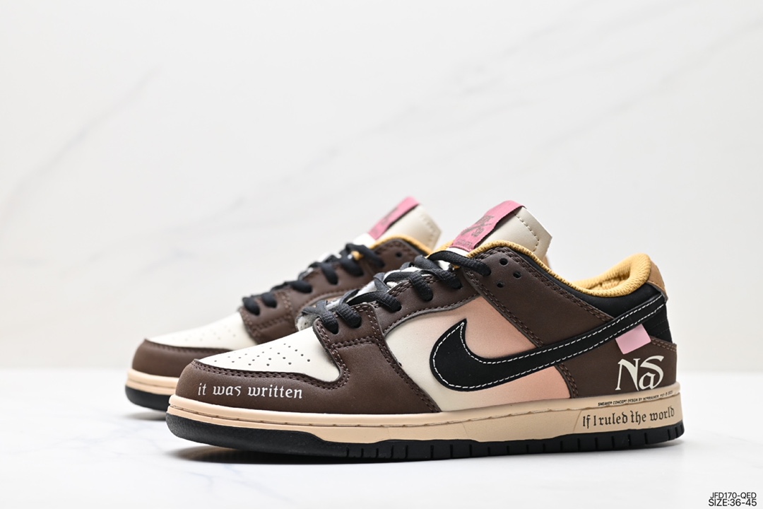 170 耐克Nike SB Dunk Low Pro 扣篮系列复古低帮休闲运动滑板板鞋  DD1391-002