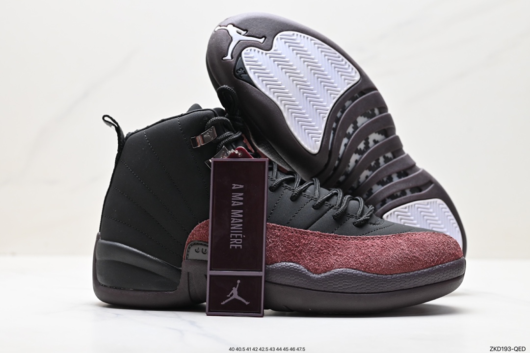 270 Air Jordan 12 ”Stealth“ AJ12 乔12 乔丹12代酷灰  130690-107