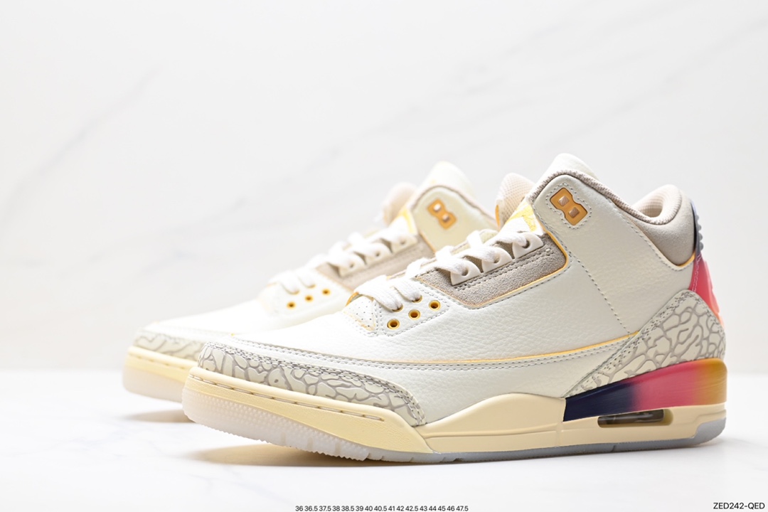 260 Air Jordan 3 Retro ”Hide and Sneak“ 白灰棕 AJ3 FN3344-901