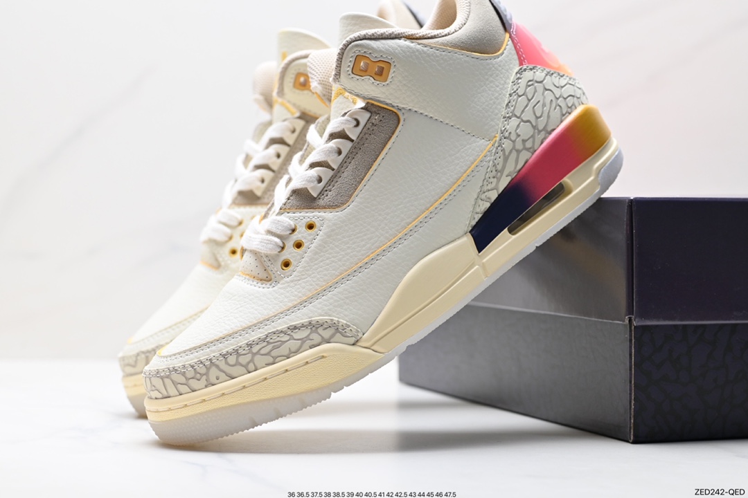 260 Air Jordan 3 Retro ”Hide and Sneak“ 白灰棕 AJ3 FN3344-901