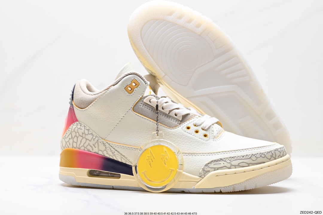 260 Air Jordan 3 Retro ”Hide and Sneak“ 白灰棕 AJ3 FN3344-901