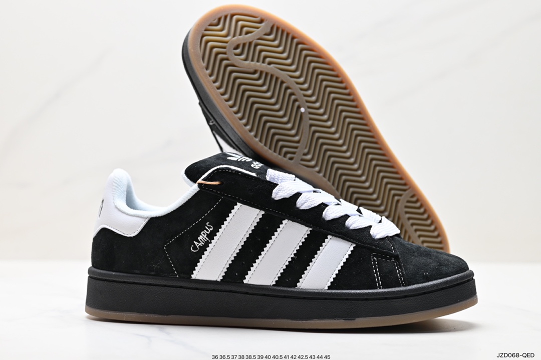 140 阿迪达斯Adidas Originals Campus 00s 学院系列 面包风经典复古低帮百搭休闲运动板鞋  IG0792