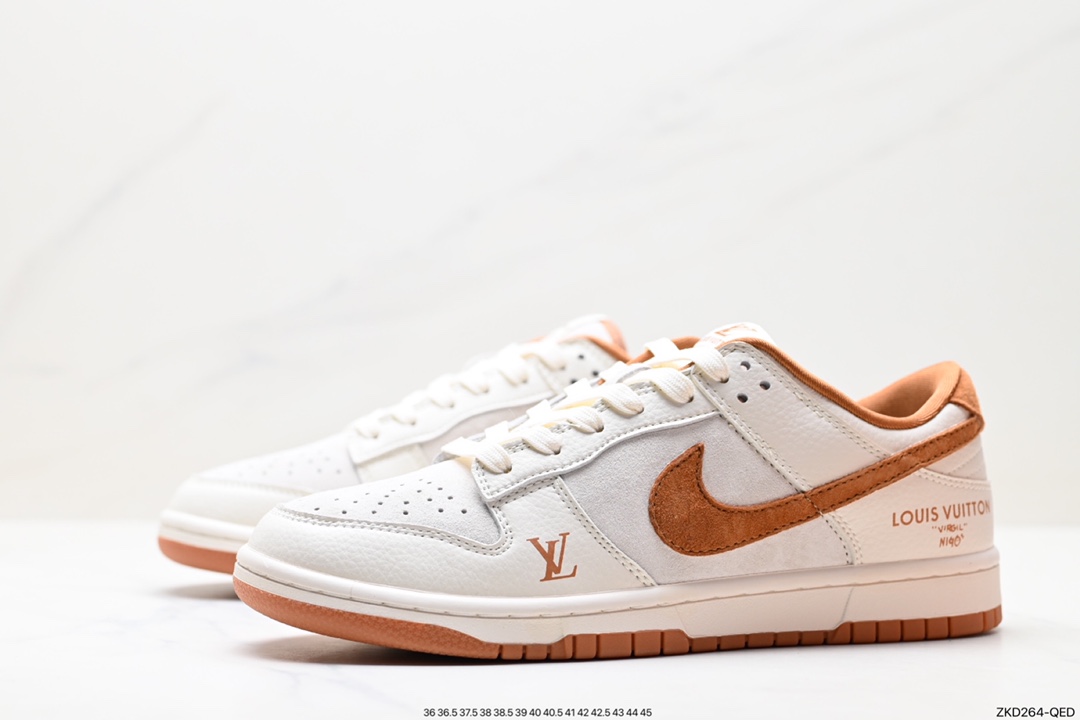 270 耐克NK Dunk Low Retro ”DIY高端定制“ 低帮休闲运动板鞋 FC1688-133