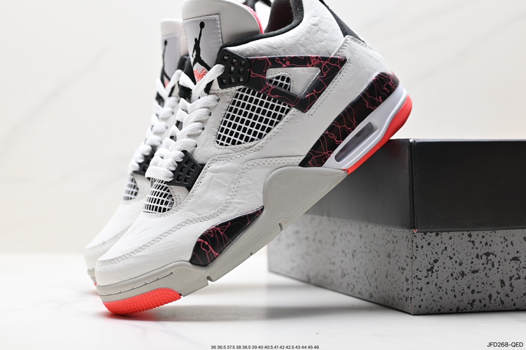 170 Nike Air Jordan 4 Retro OG”Fire Red“迈克尔·乔丹AJ4代中帮篮球鞋  308497-116