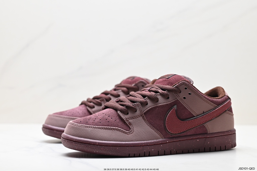 200 耐克Nike SB Dunk Low 扣篮系列 复古低帮休闲运动滑板板鞋  FN0619-600