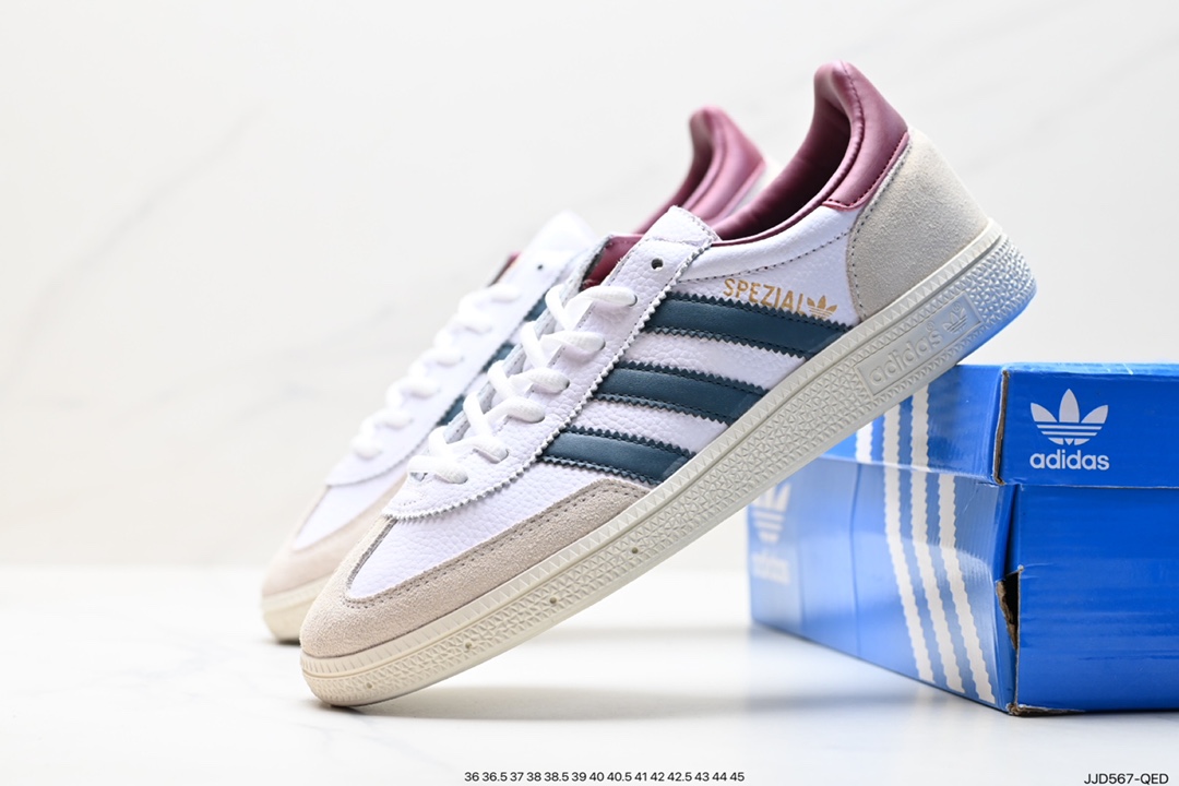 130 阿迪达斯Adidas Originals Handball SPZL 手球运动员系列百搭休闲运动板鞋  IF6561