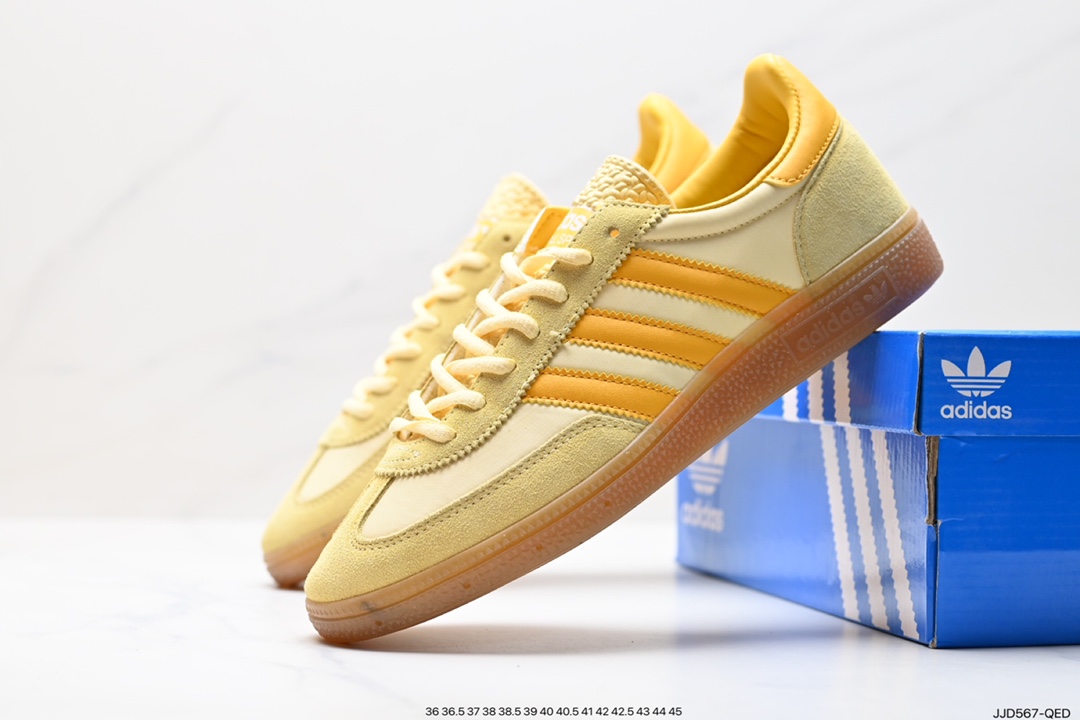 130 阿迪达斯Adidas Originals Handball SPZL 手球运动员系列百搭休闲运动板鞋  IF6561