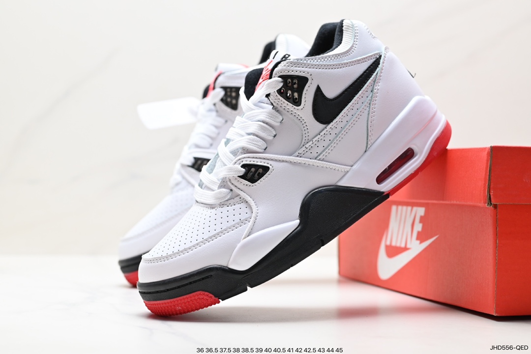 190 Nike Air Jordan Courtside 23迈克尔篮球鞋“皮革黑白红”  3060252-107