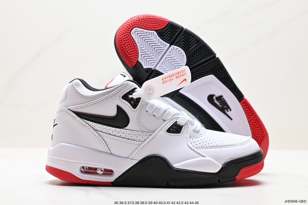 190 Nike Air Jordan Courtside 23迈克尔篮球鞋“皮革黑白红”  3060252-107