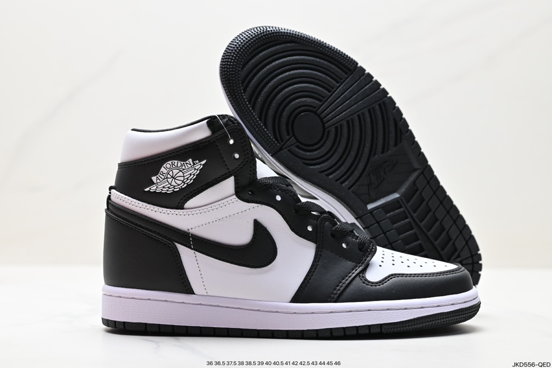 160 耐克Nike Air Jordan 1 Retro High OG”Black/White“AJ1代迈克尔篮球鞋  555088-010