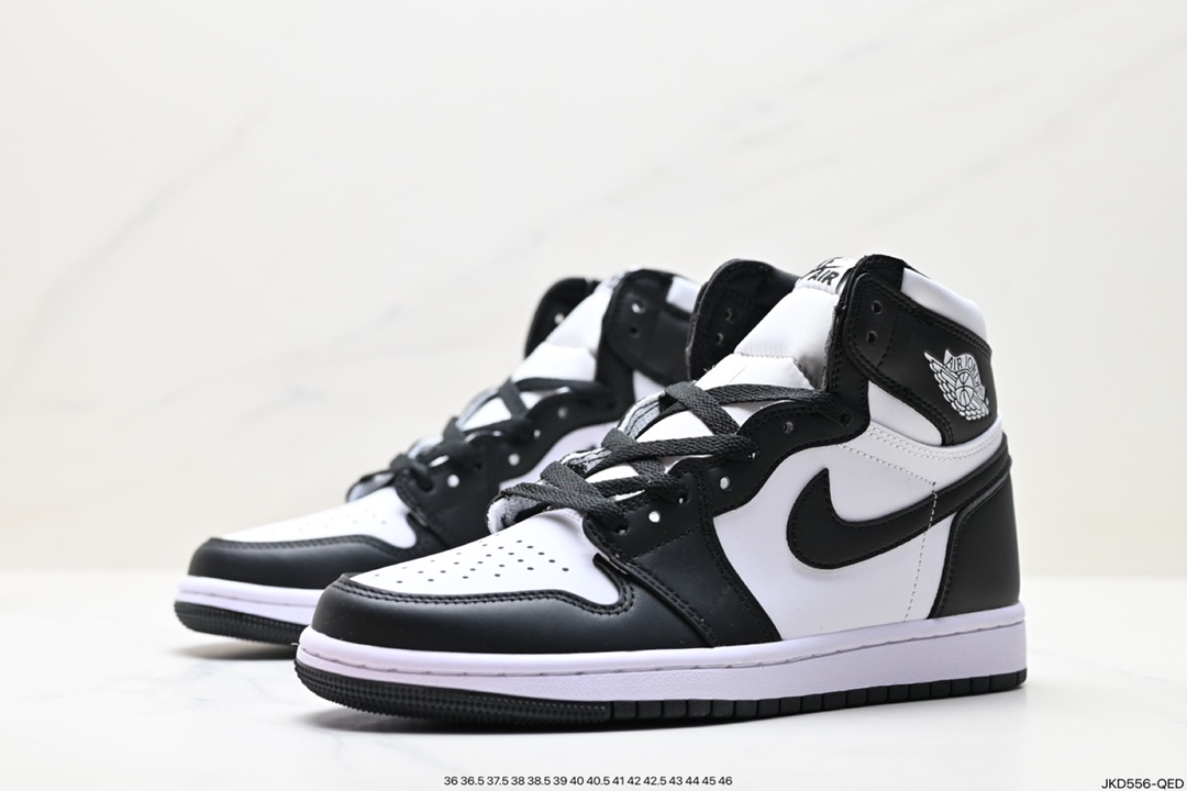 160 耐克Nike Air Jordan 1 Retro High OG”Black/White“AJ1代迈克尔篮球鞋  555088-010