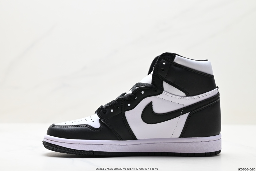 160 耐克Nike Air Jordan 1 Retro High OG”Black/White“AJ1代迈克尔篮球鞋  555088-010