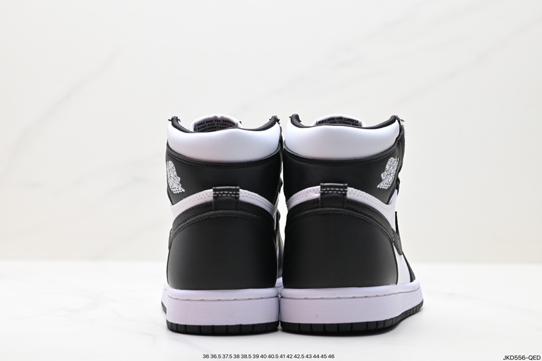 160 耐克Nike Air Jordan 1 Retro High OG”Black/White“AJ1代迈克尔篮球鞋  555088-010