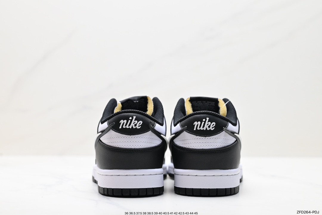 280 Nike SB Dunk Low Twist”Panda“扣篮加强版系列低帮休闲运动滑板板鞋“黑白熊猫立体钩子JD1828-310