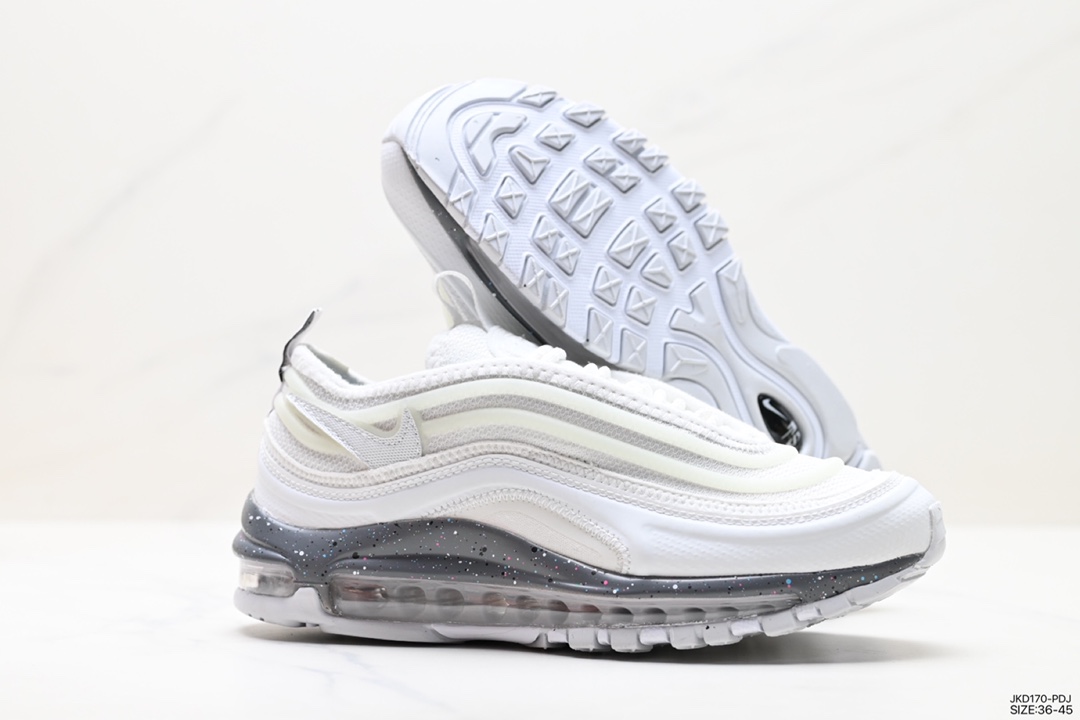 160 耐克 Nike Air Max 97 小勾子弹复古全掌气垫休闲运动鞋