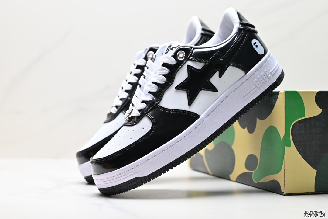 120 日本里原宿潮流品牌A Bathing Ape安逸猿BAPE Sk8 Sta Low SK8系列低帮