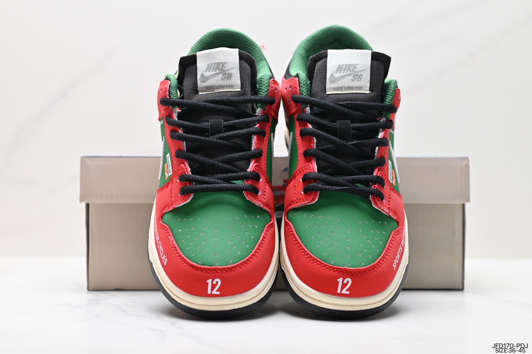 170 耐克Nike SB Dunk Low Pro 扣篮系列复古低帮休闲运动滑板板鞋 DD1391-036