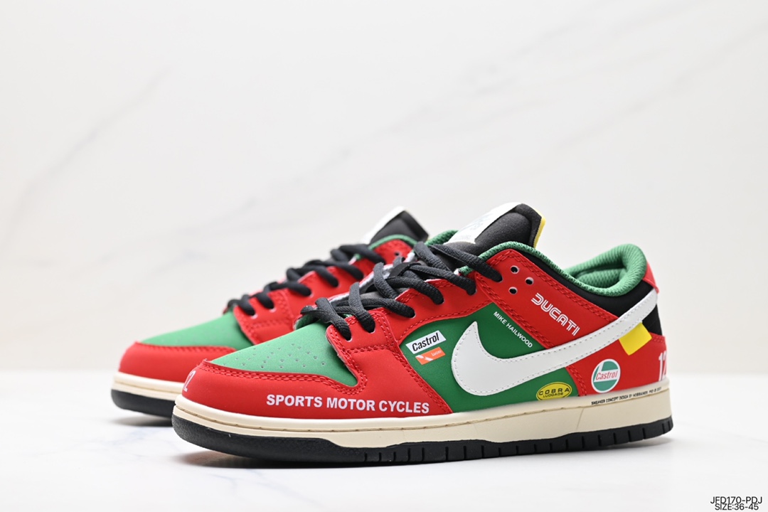 170 耐克Nike SB Dunk Low Pro 扣篮系列复古低帮休闲运动滑板板鞋 DD1391-036