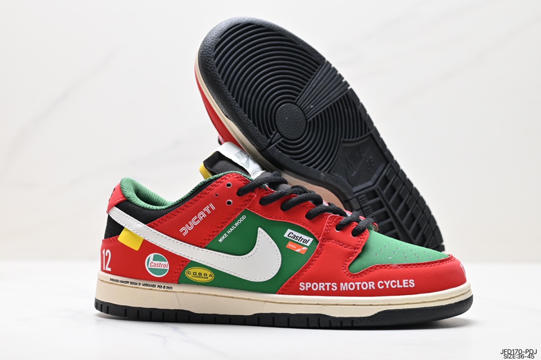 170 耐克Nike SB Dunk Low Pro 扣篮系列复古低帮休闲运动滑板板鞋 DD1391-036