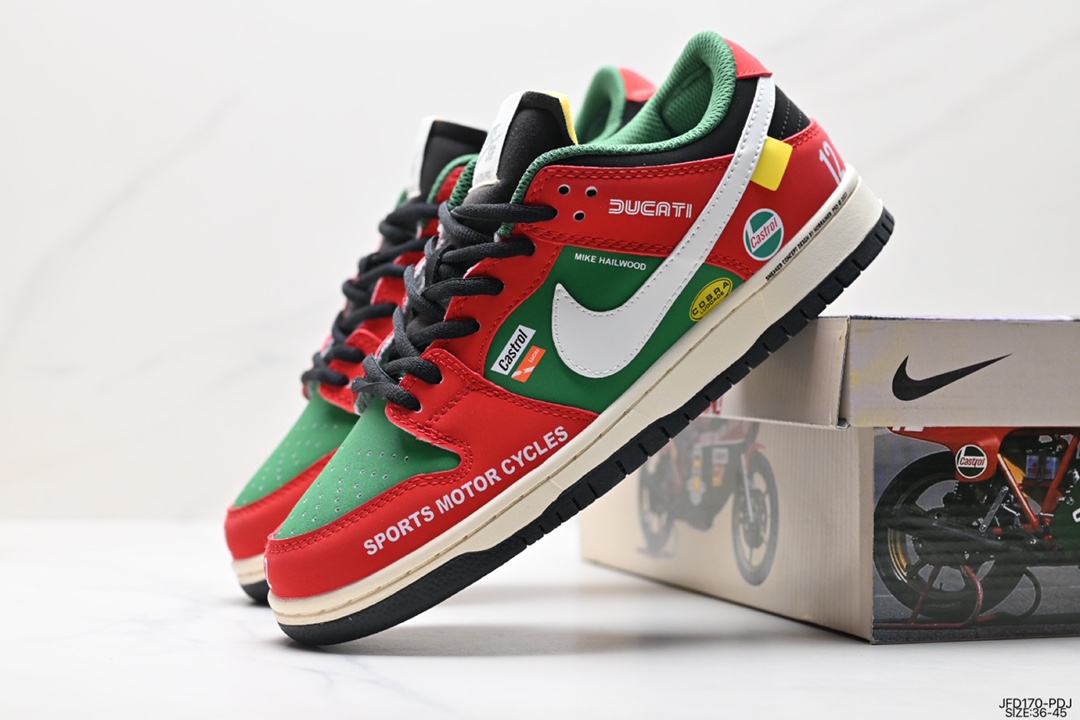 170 耐克Nike SB Dunk Low Pro 扣篮系列复古低帮休闲运动滑板板鞋 DD1391-036