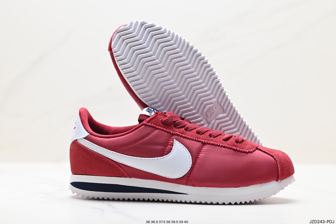 140 耐克Nike Classic Cortez 全新配色 经典轻便舒适男子阿甘鞋休闲跑步鞋运动鞋 DZ2795-600