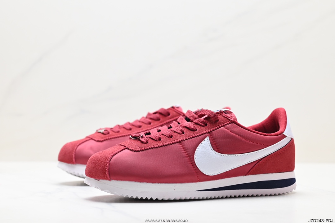 140 耐克Nike Classic Cortez 全新配色 经典轻便舒适男子阿甘鞋休闲跑步鞋运动鞋 DZ2795-600