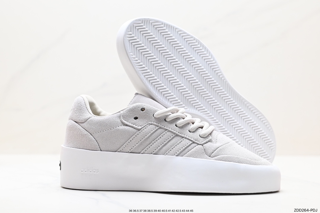 230 原盒 Bad Bunny x adidas originals Campus 坏痞兔白色休闲运动板鞋 JF6684