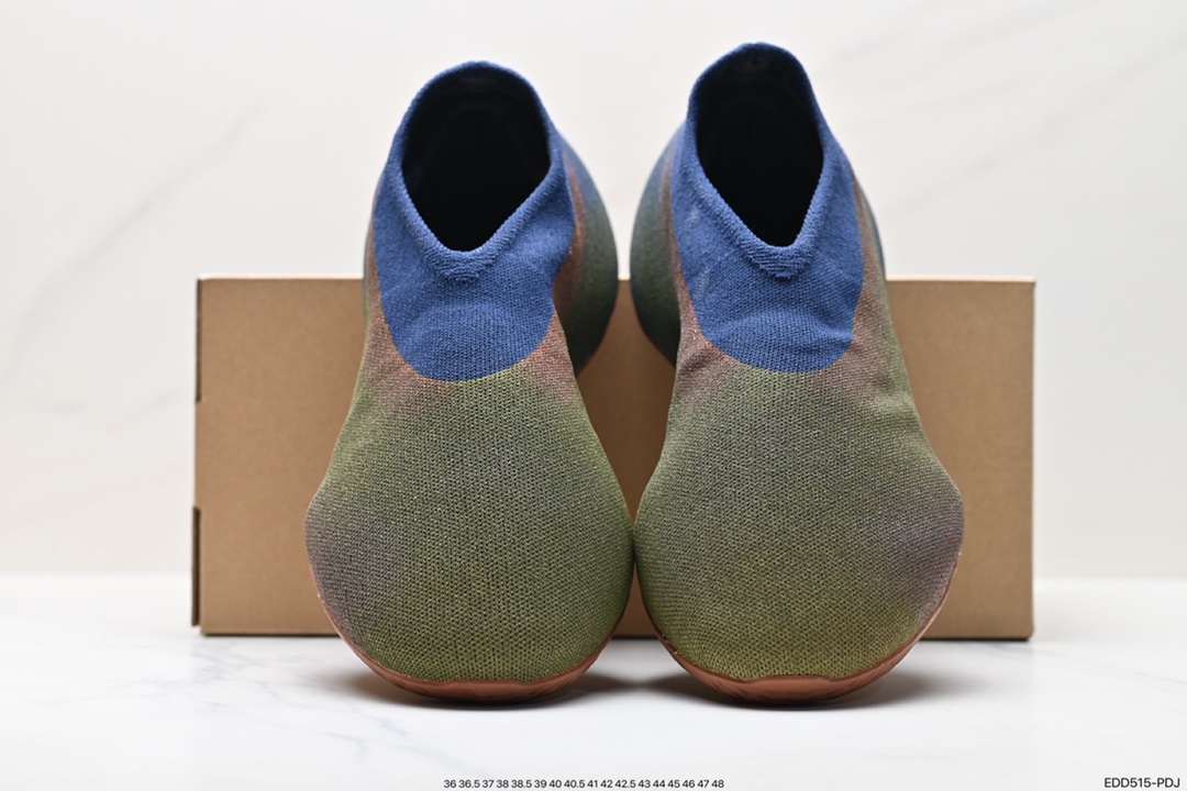 350 阿迪达斯Knit Runer ” Sulfur ” 黄色 硫磺 玉米 侃爷椰子袜套鞋 GW5353