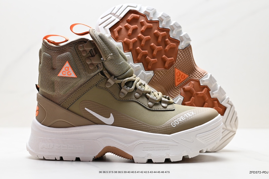 280 Nike 耐克ACG Air Zoom Gaiadome GTX 户外功能鞋 “军绿色”  DD2858-300