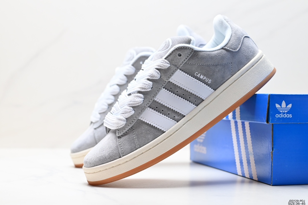 120 Adidas Originals Campus 00s 学院系列 面包风经典复古低帮百搭休闲运动板鞋  GY9472