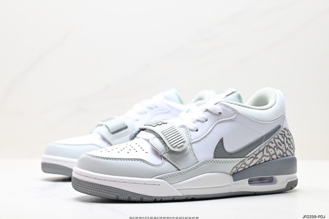 170 耐克Nike Air Jordan Legacy 312 Low”White/Pine Green“乔丹篮球鞋  FV8115-101