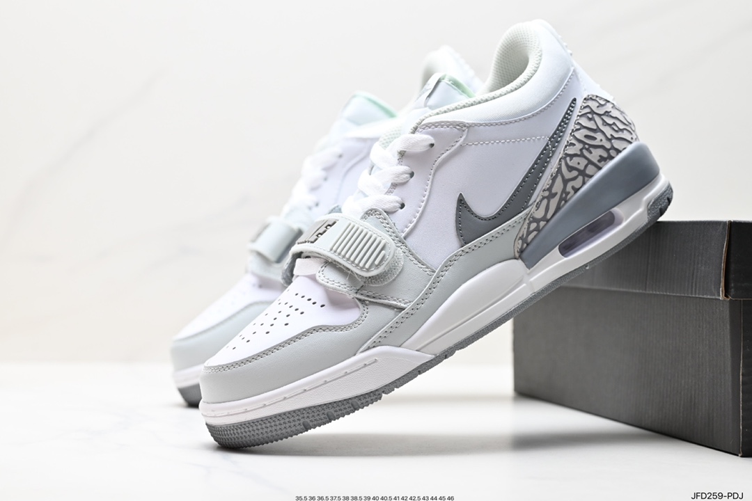 170 耐克Nike Air Jordan Legacy 312 Low”White/Pine Green“乔丹篮球鞋  FV8115-101