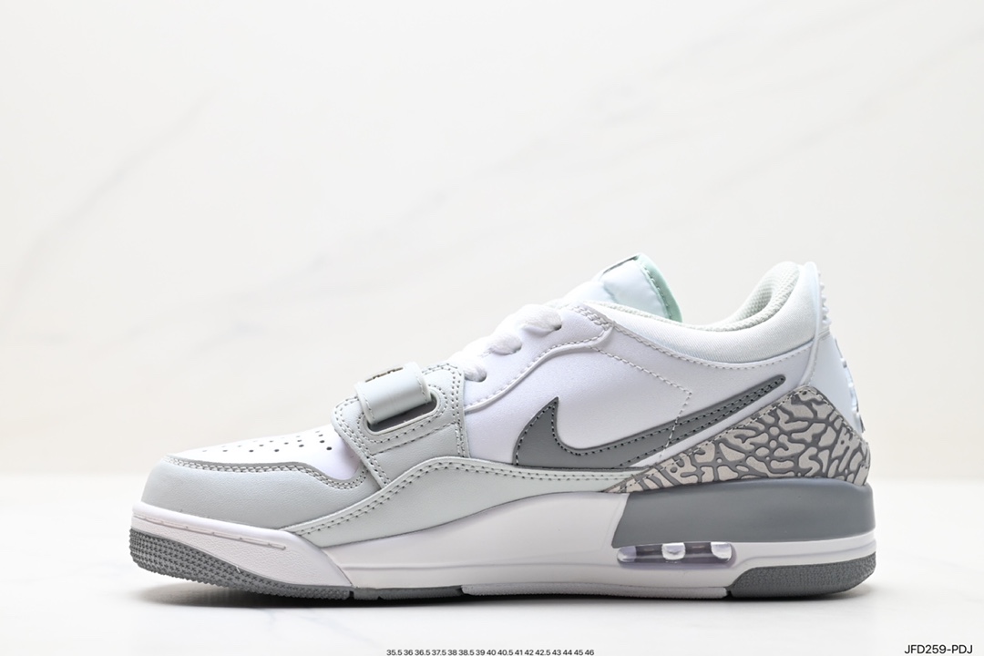 170 耐克Nike Air Jordan Legacy 312 Low”White/Pine Green“乔丹篮球鞋  FV8115-101