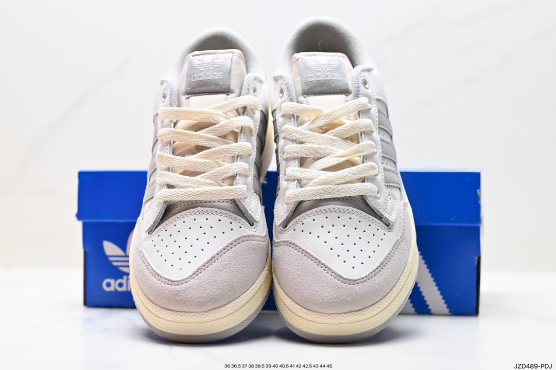 140 阿迪达斯 Adidas Forum Low 低帮百搭潮流休闲运动板鞋 ID4228