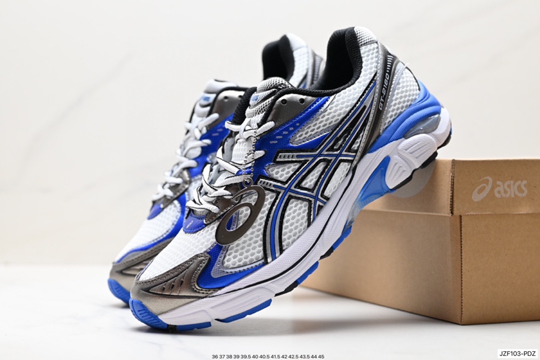 145 装备充满未来感，日本专业跑鞋品牌·ASICS/亚瑟士 GT-2160 量子系列硅胶回弹休闲运动跑步鞋 1003A275-102