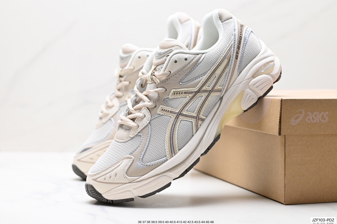 145 装备充满未来感，日本专业跑鞋品牌·ASICS/亚瑟士 GT-2160 量子系列硅胶回弹休闲运动跑步鞋 1003A275-102