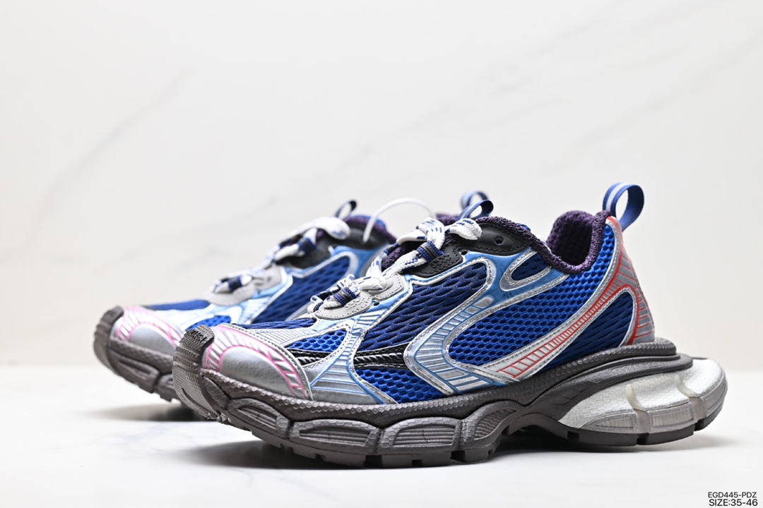 410 Balenciaga Runner Kith Four.Color 巴黎世家7.0 734731 W3XLR 1281