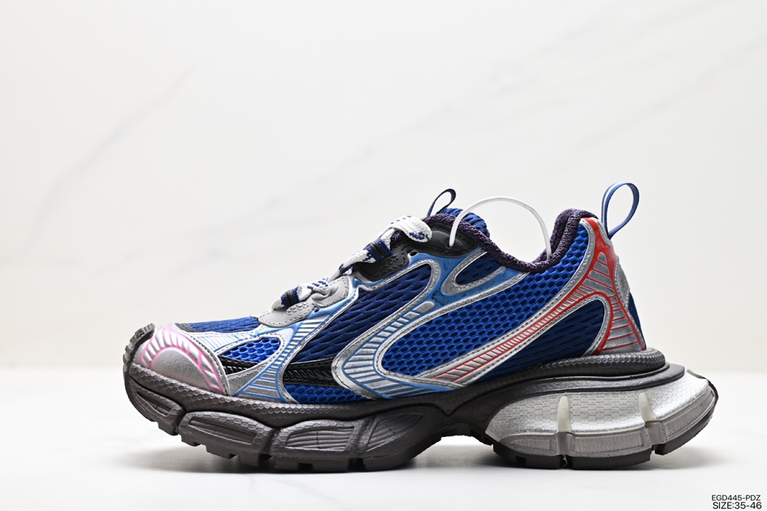 410 Balenciaga Runner Kith Four.Color 巴黎世家7.0 734731 W3XLR 1281