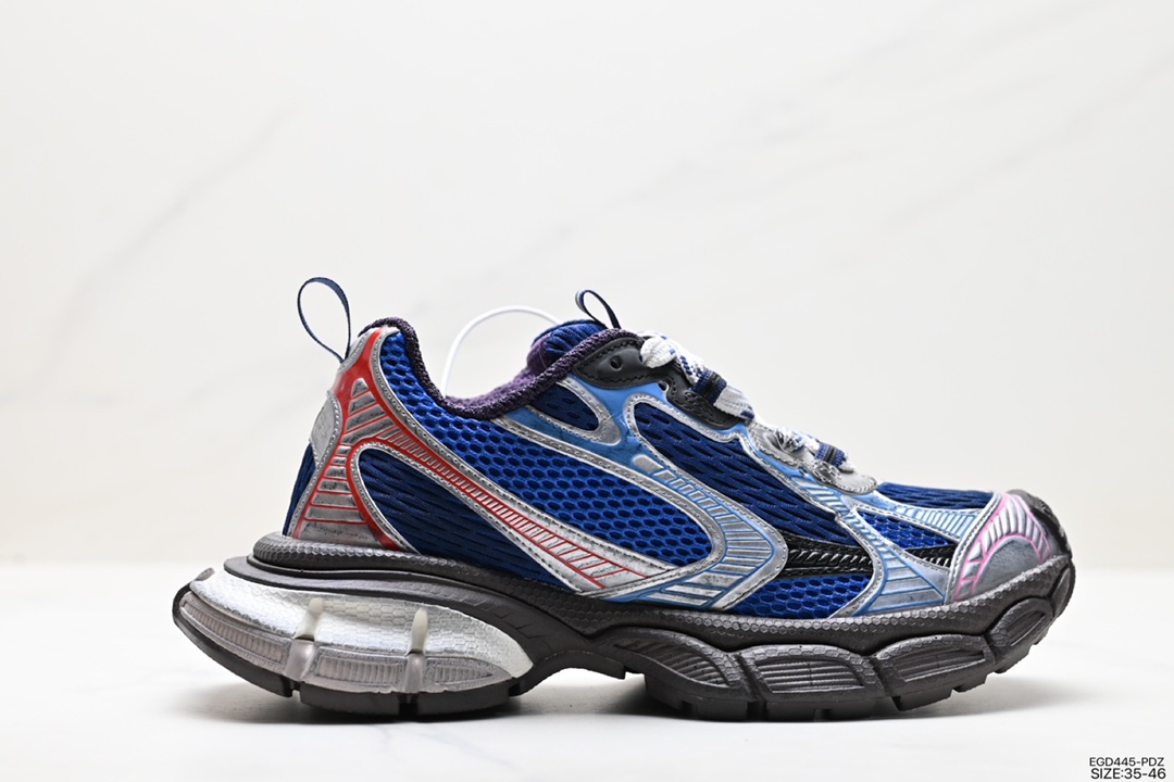 410 Balenciaga Runner Kith Four.Color 巴黎世家7.0 734731 W3XLR 1281