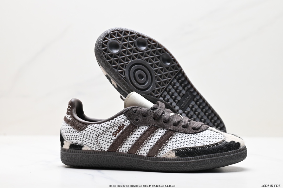 200 阿迪达斯三叶草Adidas Originals Samba Vegan OG”SPD“桑巴舞板鞋 ID6024