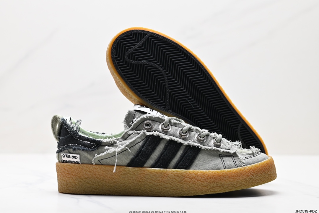 Adidas Campus 80S Clover Campus Casual Shoes Classic All-match Couple Shoes ID4792