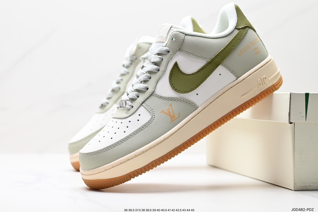 Nike Air Force 1 Low Air Force One Low-top versatile casual sports board BS9055-714