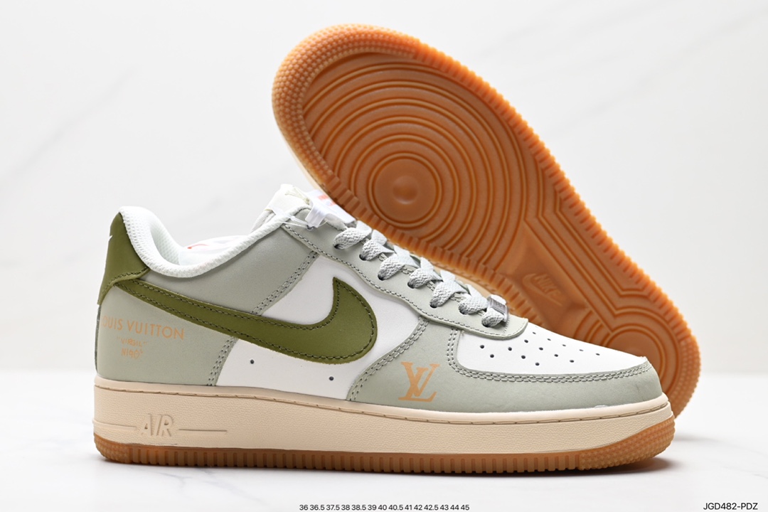 Nike Air Force 1 Low Air Force One Low-top versatile casual sports board BS9055-714