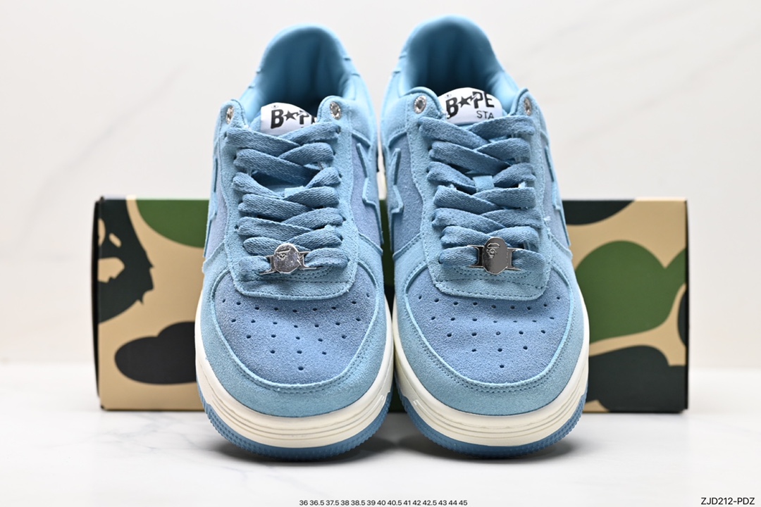 Japanese Harajuku fashion brand A Bathing Ape BAPE Sk8 Sta Low SK8 series low-top