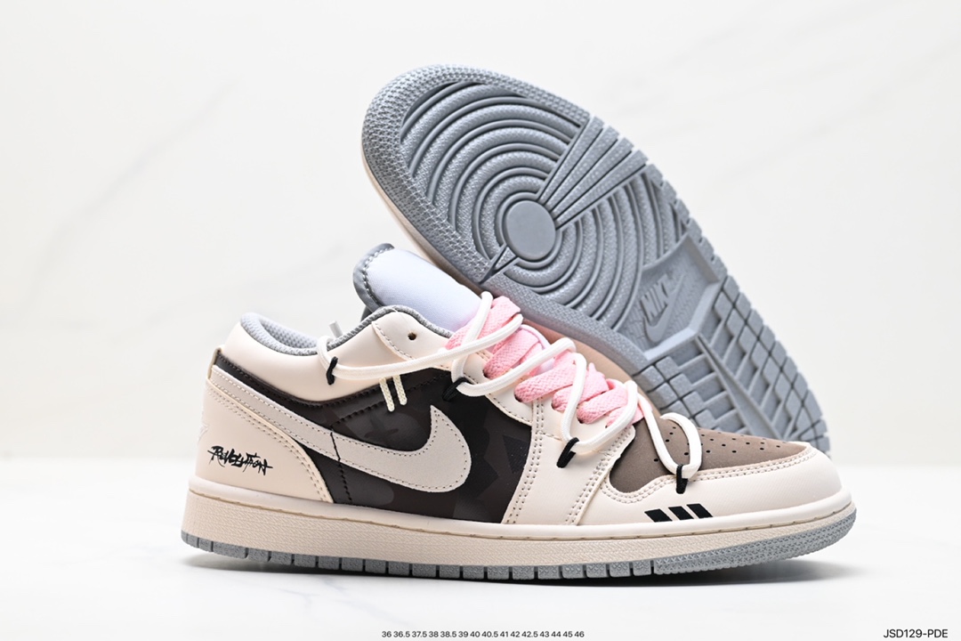 200 Nike  SB Dunk Low”Green/Beige“绑绳解构风系列低帮休闲运动滑板板鞋 553558-053