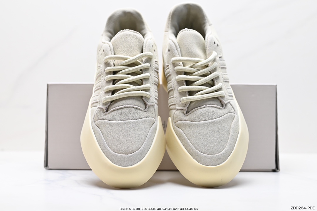 Original box Bad Bunny x adidas originals Campus Bad Bunny white casual sports sneakers JF6683