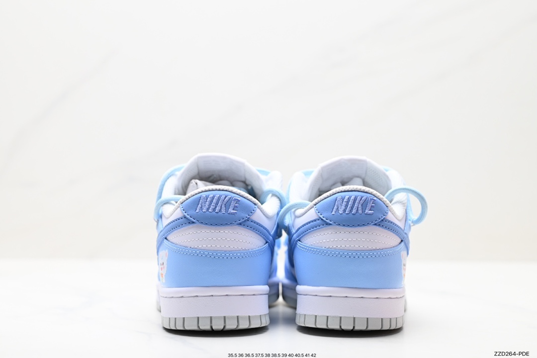 Nike SB Dunk Low ”Milk White/Pink/Smile” Dunk series low-top casual sports skateboard shoes DH9765-102