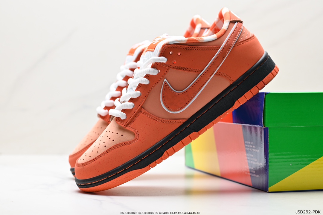 Concepts x Nike Dunk Low Pro SB ”White lobster” white lobster SB low-top sports casual shoes FD8776-800