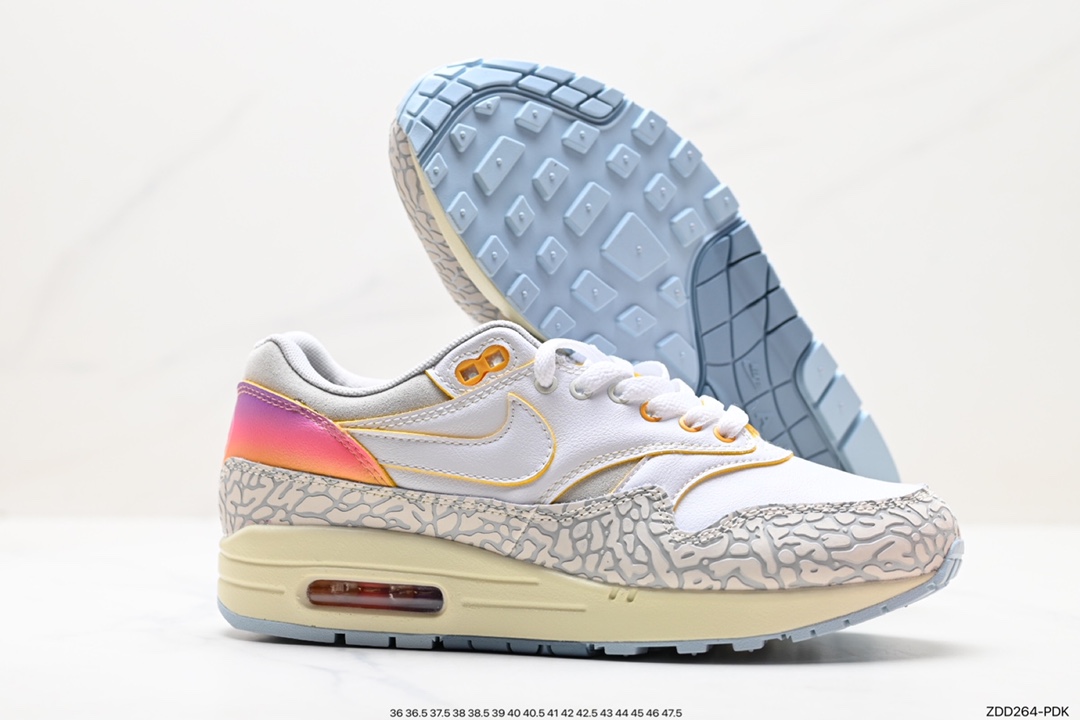 Nike Air Max 1 first generation retro air cushion all-match leisure sports running shoes FN0344-901