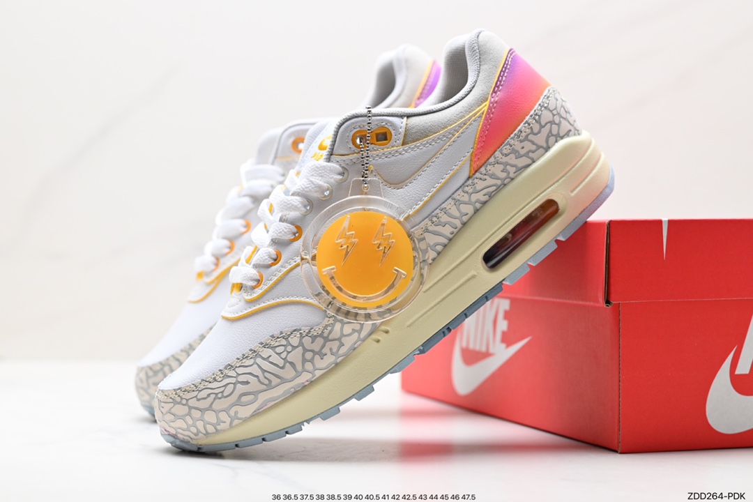 Nike Air Max 1 first generation retro air cushion all-match leisure sports running shoes FN0344-901